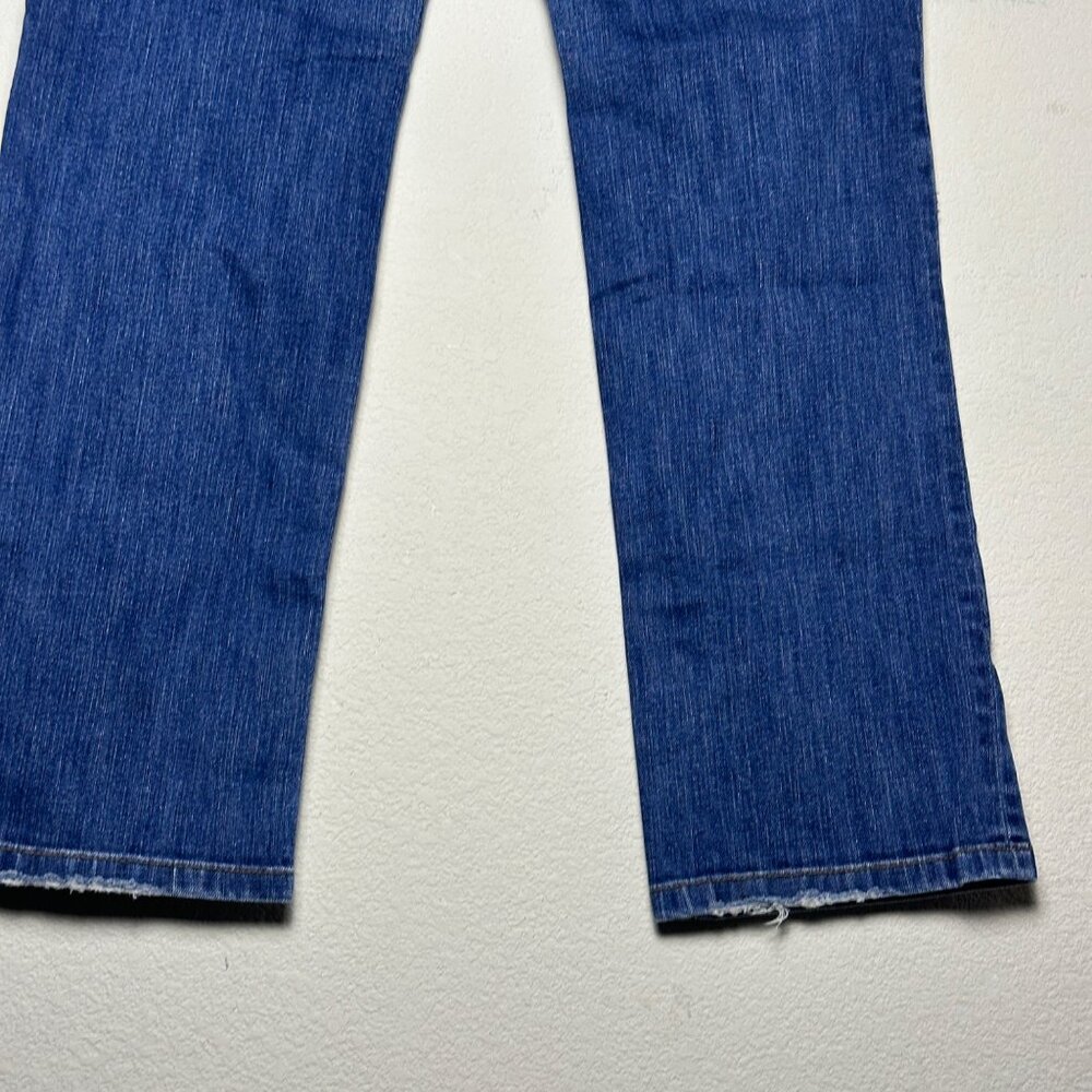 Tommy Hilfiger Denim Jean Pant Women 12 Low Rise Bootcut Flared Y2K Embroidered - Picture 14 of 14